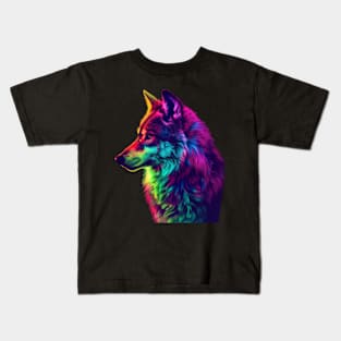 Wolf Winter Survival Kids T-Shirt